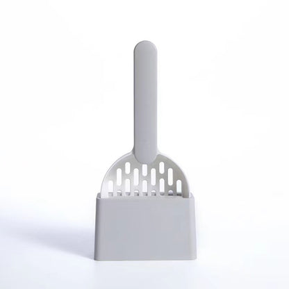 Multifunctional Cat Litter Scoop with Bag Storage – Pet Waste Cleaner for Cats & Dogs