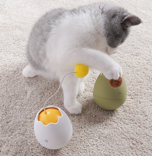Interactive Electric Cat Toy – Funny Knot Ball for Indoor Cats