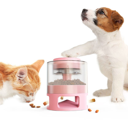 Interactive Dog & Cat Food Feeder Toy | Slow Feeder Puzzle Dispenser with Suction Cups