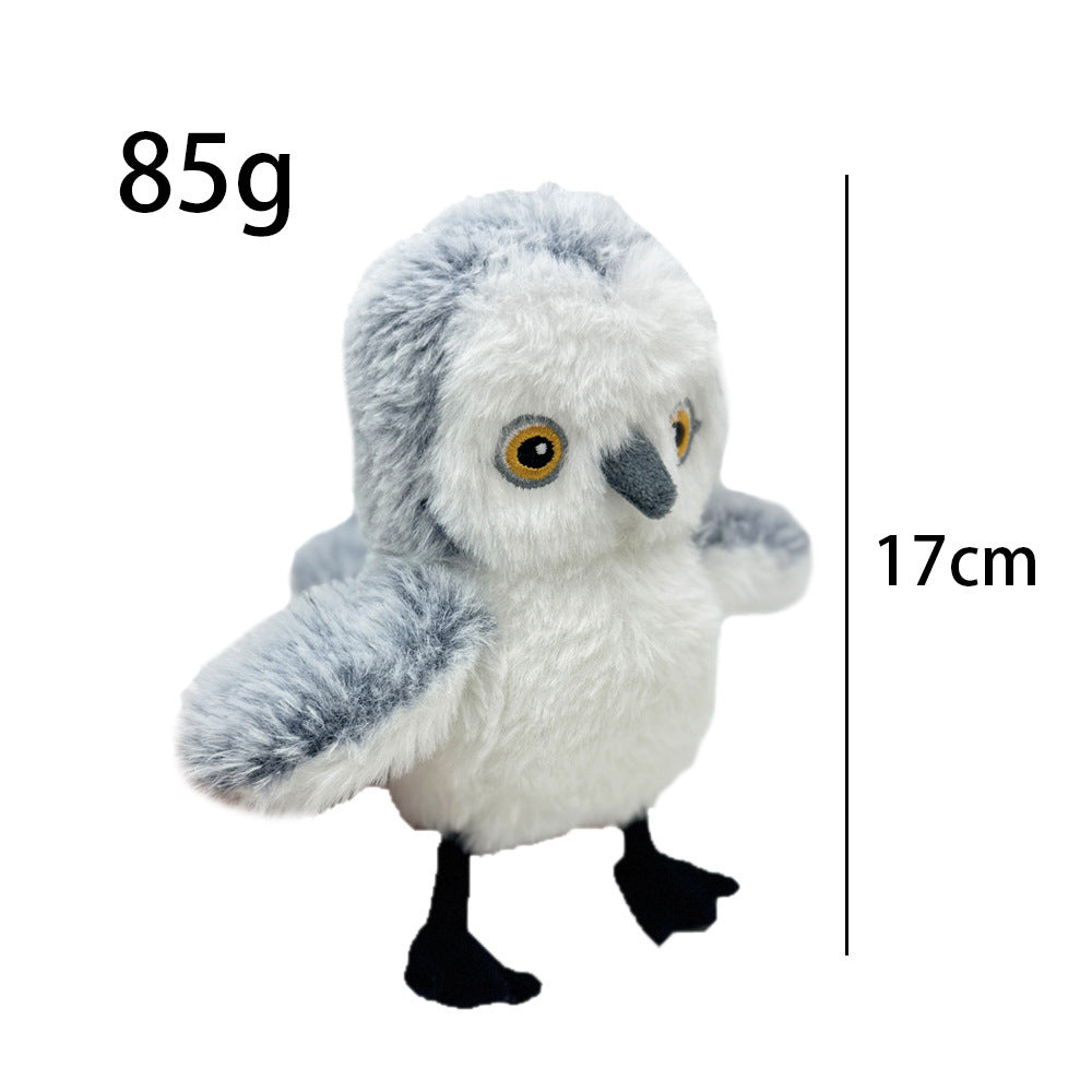 Interactive Flapping Bird Cat Toy – USB Rechargeable Plush Toy for Indoor Cats