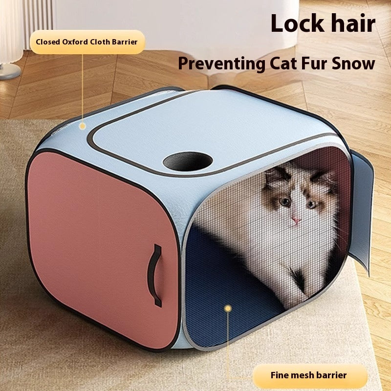 Cat Drying Box – Portable Foldable Pet Hair Dryer for Cats & Dogs