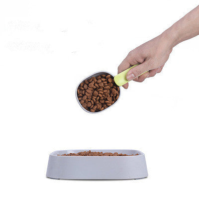 Pet Feeding Spoon for Dogs & Cats – Durable ABS Plastic Food Scoop, Multi-Purpose Pet Food Spoon