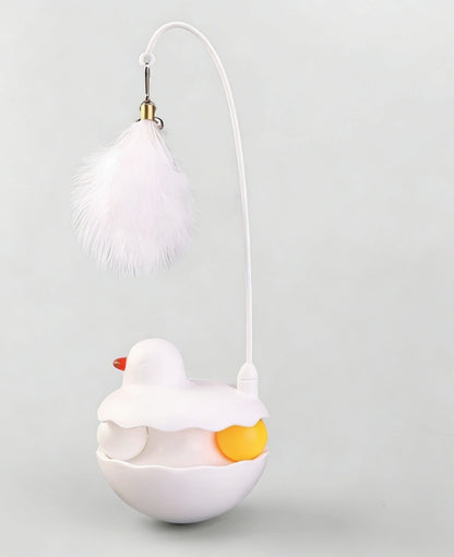 Interactive Cat Toy Ball with Bell – Self-Play Mint Ball Teaser for Indoor Cats