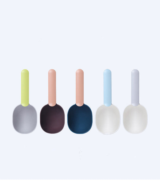 Pet Feeding Spoon for Dogs & Cats – Durable ABS Plastic Food Scoop, Multi-Purpose Pet Food Spoon