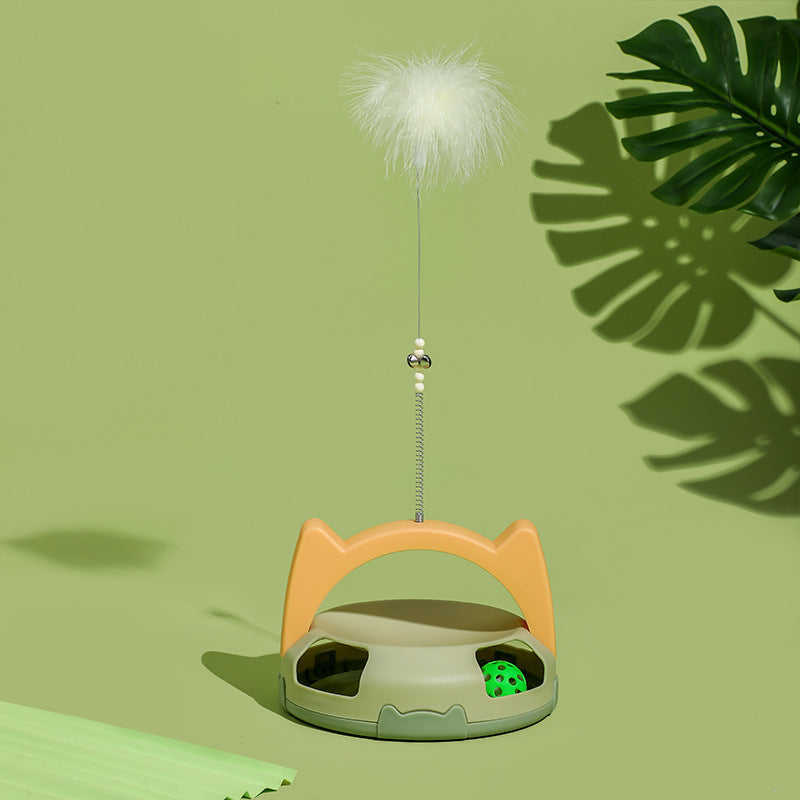 Chew-Resistant Cat Toy – Interactive Tickler with Multi-Color Options