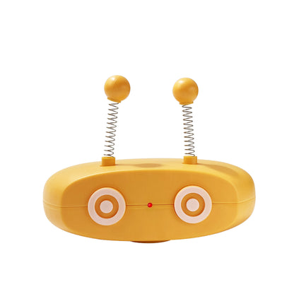 Interactive Electric Cat Toy Robot – Automatic Laser Teasing Pet Toy with Moving Wheels, Swing Balls & USB Rechargeable
