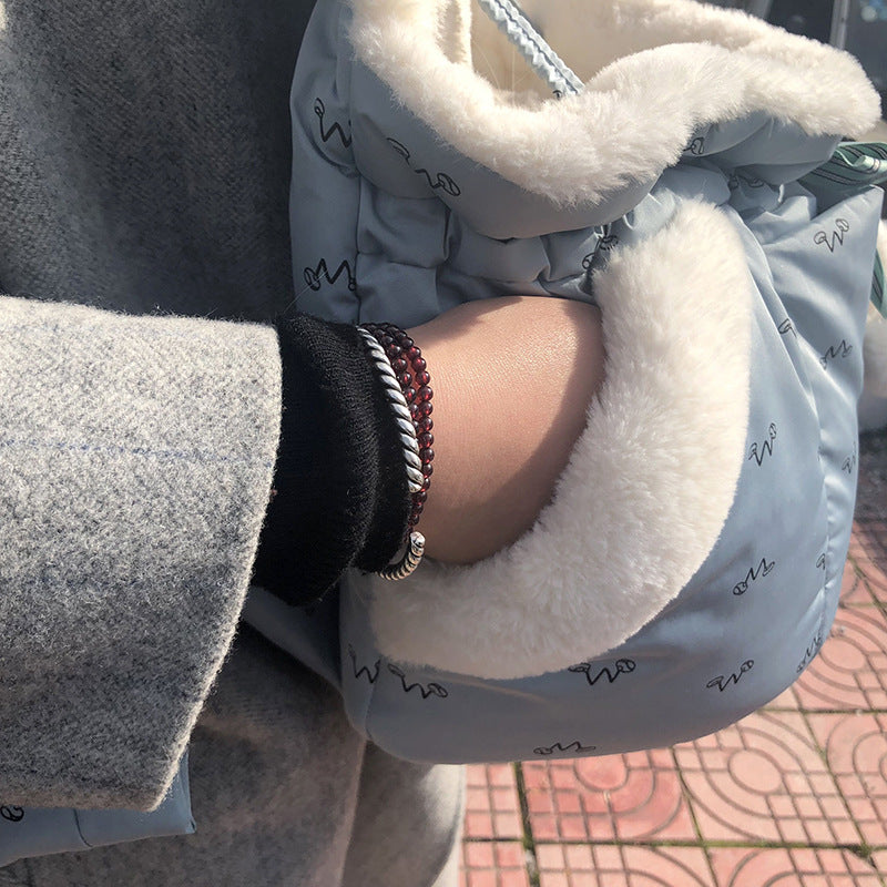 Winter Pet Carrier Backpack – Soft Warm Travel Chest Bag for Cats & Small Dogs