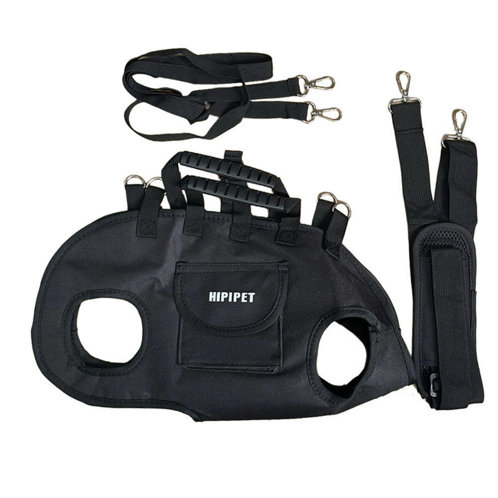 3-Pack Outdoor Dog Carrier Backpack with Harness & Leash – Breathable Pet Sling Crossbody Bag for Small Dogs & Cats