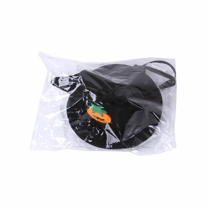 Halloween Cat Pumpkin Hat – Funny Pet Headgear Costume for Cats & Small Dogs, Adjustable Velvet Headwear