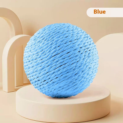 Oversized Sisal Cat Toy Ball – Interactive Scratching Ball for Indoor Cats, Durable Stress Relief Cat Scratcher & Play Toy