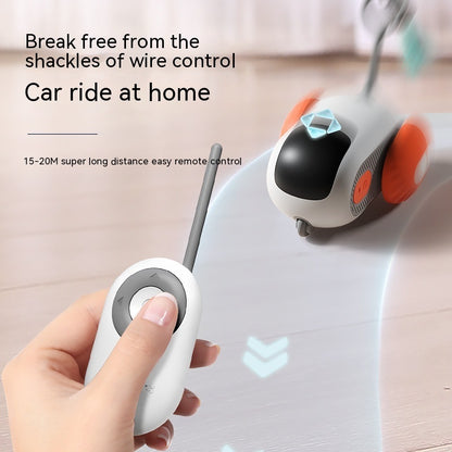 Remote Control Cat Toy Car – Automatic Chasing, USB Rechargeable