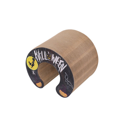 Magic Organ Cat Scratcher Toy – Foldable Paper Scratch Board with Magnetic Design