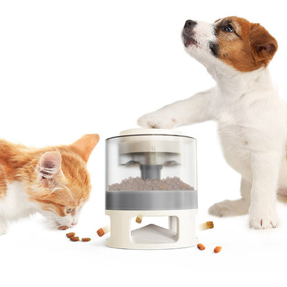 Interactive Dog & Cat Food Feeder Toy | Slow Feeder Puzzle Dispenser with Suction Cups